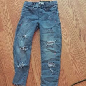 Kids ripped jeans